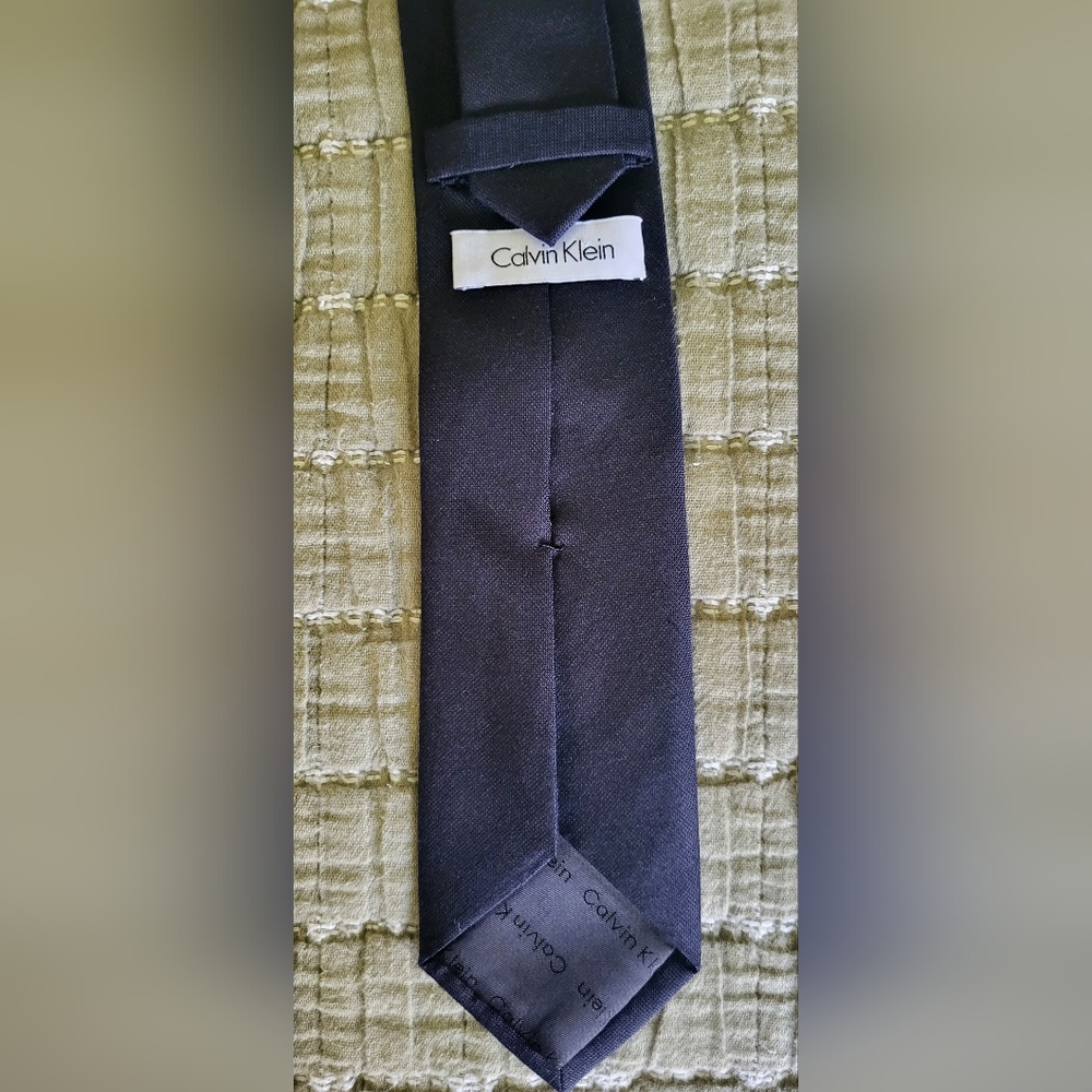 Calvin Klein Classic Deep Grey Necktie